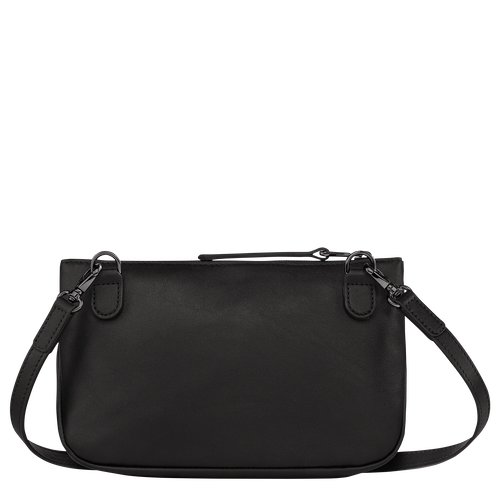 Longchamp 3D Bőr Crossbody Táska Női Fekete | 20398NQDB