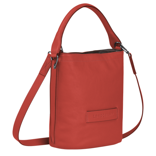 Longchamp 3D Bőr Crossbody Táska Női Narancssárga | 75394ZWQI