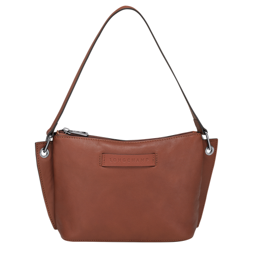 Longchamp 3D Bőr Pouches Női Barna | 75091NBLK