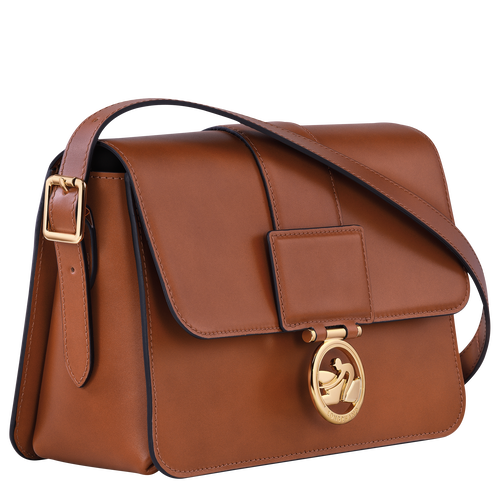 Longchamp Box-Trot M Bőr Crossbody Táska Női Barna | 76934VWHD