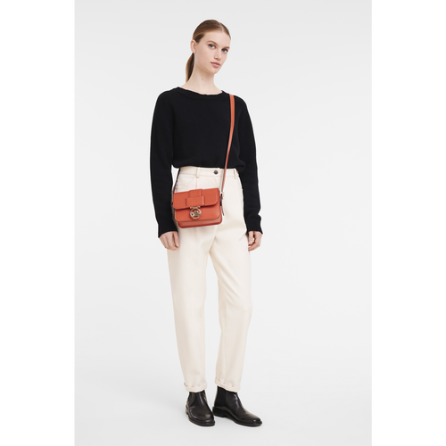 Longchamp Box-Trot S Bőr Crossbody Táska Női Narancssárga | 28145DTCH