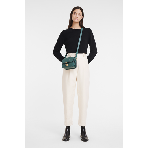 Longchamp Box-Trot S Bőr Crossbody Táska Női Zöld | 87419WCBK