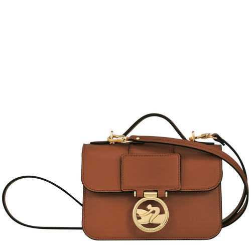 Longchamp Box-Trot XS Bőr Crossbody Táska Női Barna | 89317VHLK