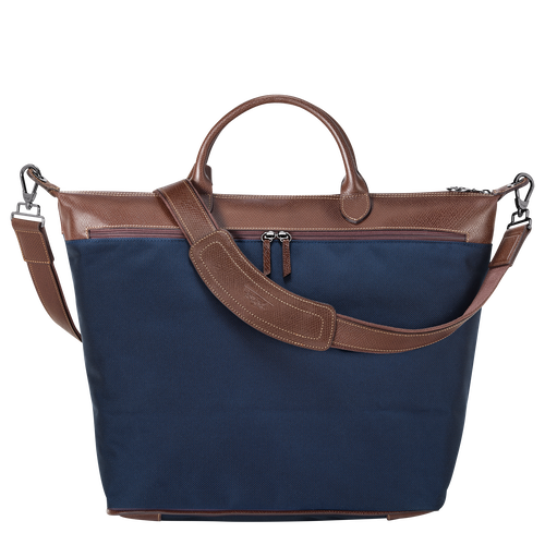 Longchamp Boxford Vászon Utazótáskák Férfi Kék | 37468NYGD