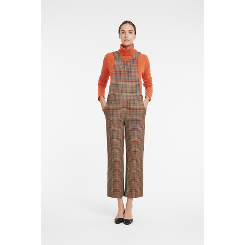 Longchamp Fall-Téli 2022 Kollekciók Gyapjú Jumpsuit Női Barna | 35064TYLK