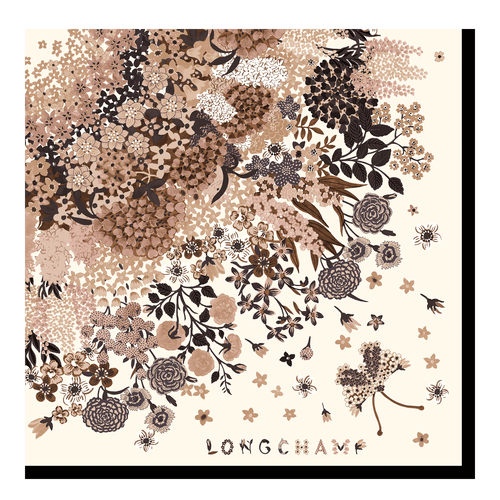 Longchamp Fall-Téli 2022 Kollekciók Silk Silk Scarves Női Fekete | 14620MTJK