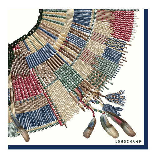 Longchamp Fall-Téli 2022 Kollekciók Silk Silk Scarves Női Kék | 68142SABX