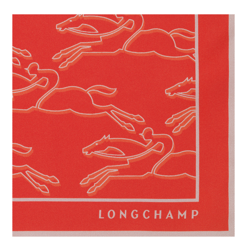 Longchamp Fall-Téli 2022 Kollekciók Silk Silk Scarves Női Narancssárga | 78623ODTW