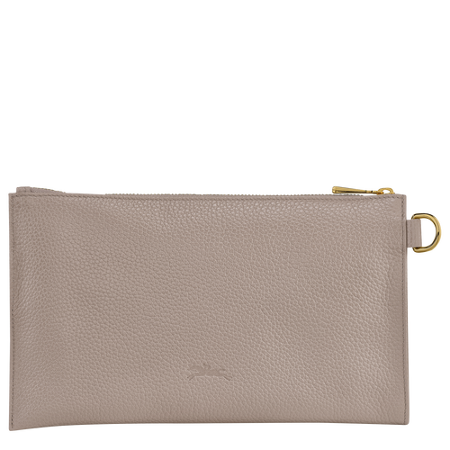 Longchamp Le Foulonné Bőr Pouches Férfi Szürke | 39716RYFU