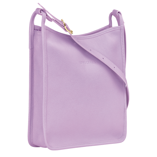 Longchamp Le Foulonné L Bőr Crossbody Táska Női Lila | 17342MHVC