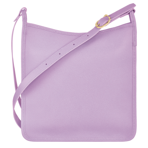 Longchamp Le Foulonné L Bőr Crossbody Táska Női Lila | 17342MHVC