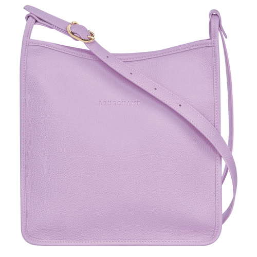 Longchamp Le Foulonné L Bőr Crossbody Táska Női Lila | 17342MHVC