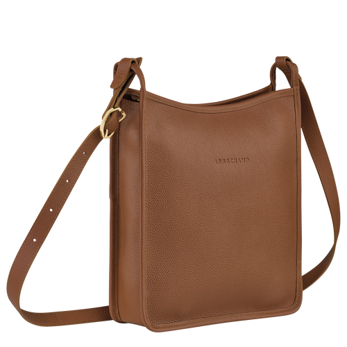 Longchamp Le Foulonné L Bőr Crossbody Táska Női Barna | 40581TVEF