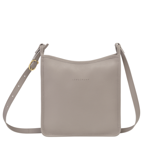 Longchamp Le Foulonné L Bőr Crossbody Táska Női Szürke | 71960GRWC