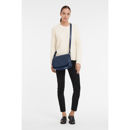 Longchamp Le Foulonné L Bőr Crossbody Táska Női Narancssárga | 73201RDOL