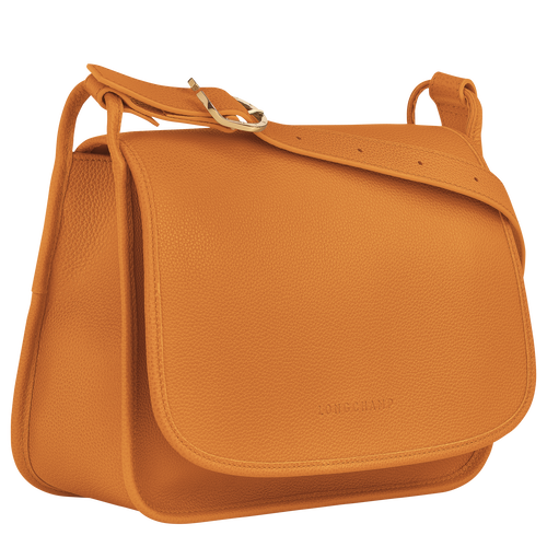 Longchamp Le Foulonné L Bőr Crossbody Táska Női Narancssárga | 73201RDOL