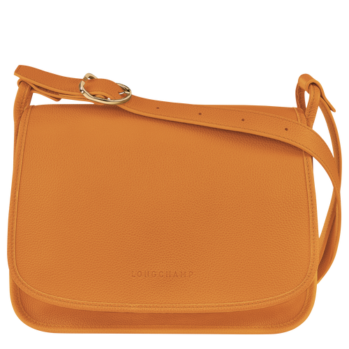 Longchamp Le Foulonné L Bőr Crossbody Táska Női Narancssárga | 73201RDOL