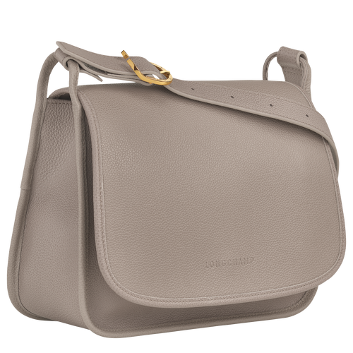 Longchamp Le Foulonné L Bőr Crossbody Táska Női Szürke | 79816NUQJ