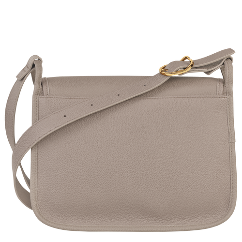 Longchamp Le Foulonné L Bőr Crossbody Táska Női Szürke | 79816NUQJ