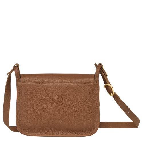 Longchamp Le Foulonné M Bőr Crossbody Táska Női Barna | 64382ZIBN