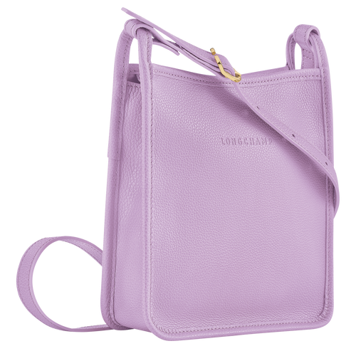 Longchamp Le Foulonné S Bőr Crossbody Táska Női Lila | 25189HZCS