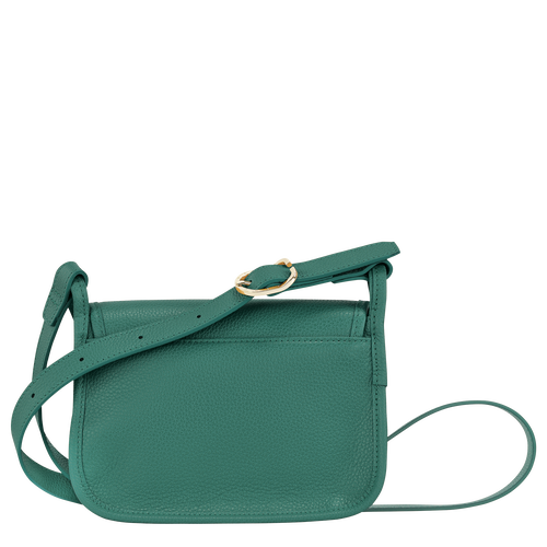 Longchamp Le Foulonné S Bőr Crossbody Táska Női Zöld | 67845BUZW