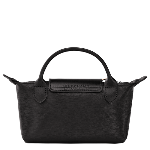 Longchamp Le Pliage City Vászon Pouches Női Fekete | 40586AMEH