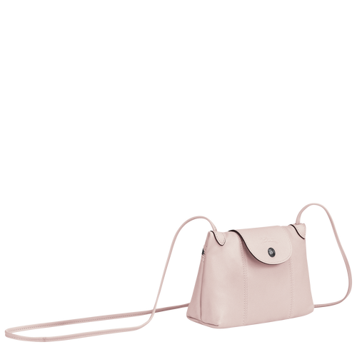 Longchamp Le Pliage Cuir Bőr Crossbody Táska Női Rózsaszín | 29641FKXC