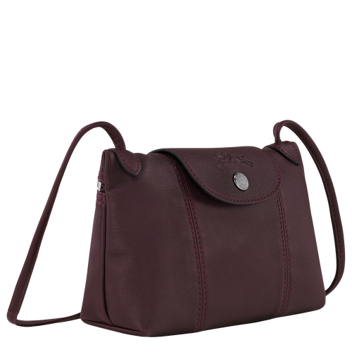 Longchamp Le Pliage Cuir Bőr Crossbody Táska Női Piros | 52863RXTL