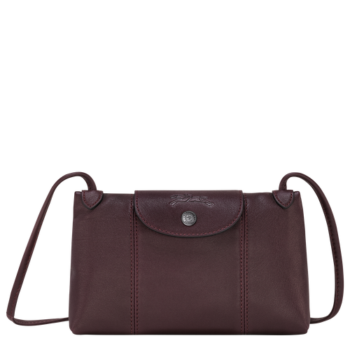 Longchamp Le Pliage Cuir Bőr Crossbody Táska Női Piros | 52863RXTL