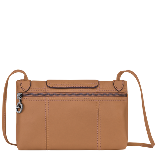 Longchamp Le Pliage Cuir Bőr Crossbody Táska Női Bézs | 75912JYZH