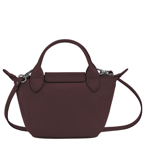 Longchamp Le Pliage Cuir Bőr Crossbody Táska Női Piros | 95361UOQH