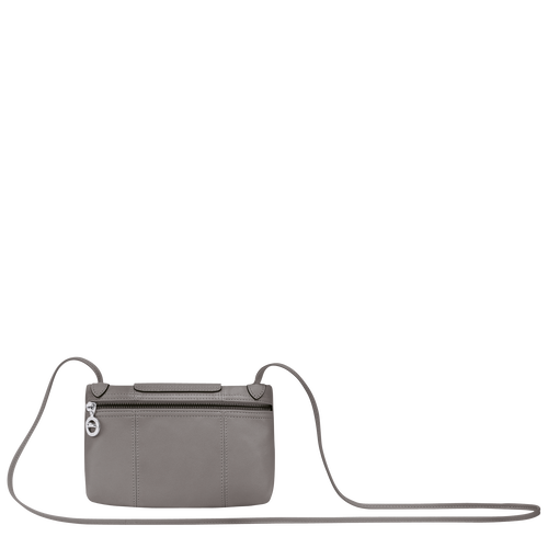 Longchamp Le Pliage Cuir Bőr Crossbody Táska Női Szürke | 96281CKRZ