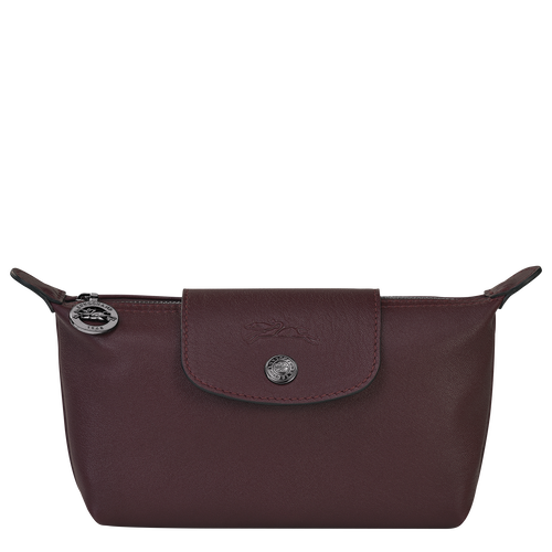 Longchamp Le Pliage Cuir Bőr Pouches Női Piros | 19542FXPK