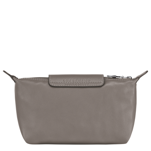 Longchamp Le Pliage Cuir Bőr Pouches Női Szürke | 98476WPYE