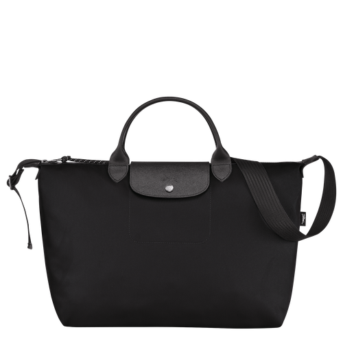 Longchamp Le Pliage Energy L Vászon, Recycled canvas Kézitáska Férfi Fekete | 64183FLVJ