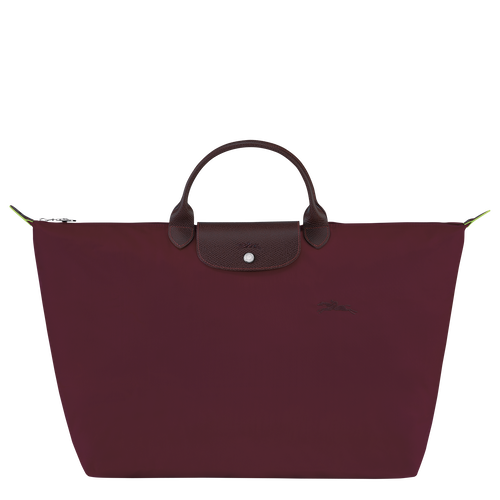 Longchamp Le Pliage Green L Vászon, Recycled canvas Utazótáskák Női Piros | 03476IFCA