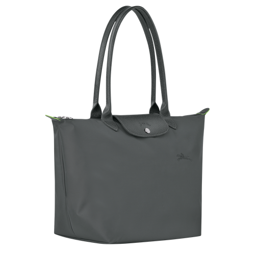 Longchamp Le Pliage Green L Vászon, Recycled canvas Válltáskák Női Szürke | 14936XGTD