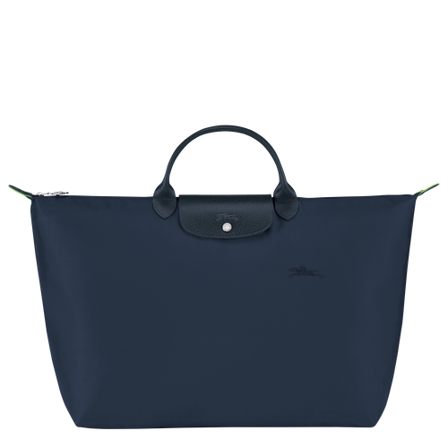 Longchamp Le Pliage Green L Vászon, Recycled canvas Utazótáskák Női Kék | 18420MDJO