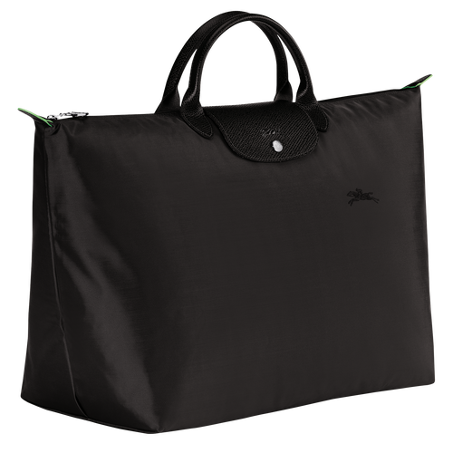 Longchamp Le Pliage Green L Vászon, Recycled canvas Utazótáskák Női Fekete | 29548UNZF