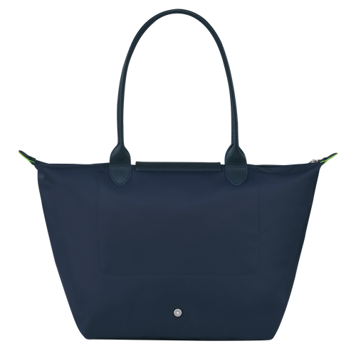 Longchamp Le Pliage Green L Vászon, Recycled canvas Válltáskák Női Kék | 47016ZCDQ