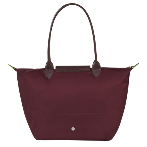 Longchamp Le Pliage Green L Vászon, Recycled canvas Válltáskák Női Piros | 56407ORLQ