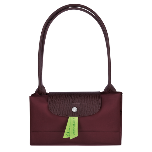 Longchamp Le Pliage Green L Vászon, Recycled canvas Válltáskák Női Piros | 56407ORLQ