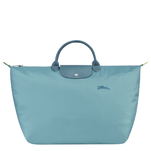 Longchamp Le Pliage Green L Vászon, Recycled canvas Utazótáskák Férfi Kék | 64018NVCL