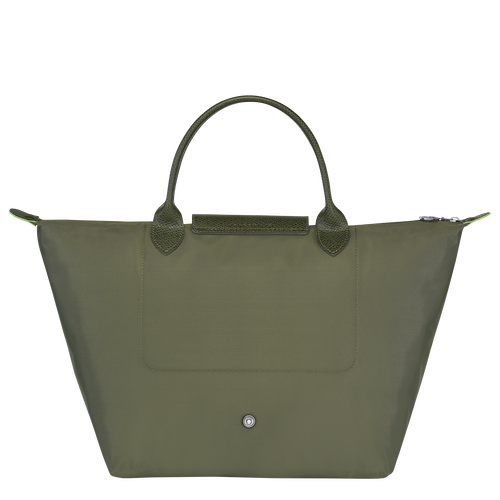 Longchamp Le Pliage Green M Vászon, Recycled canvas Kézitáska Női Zöld | 05986ZFLA