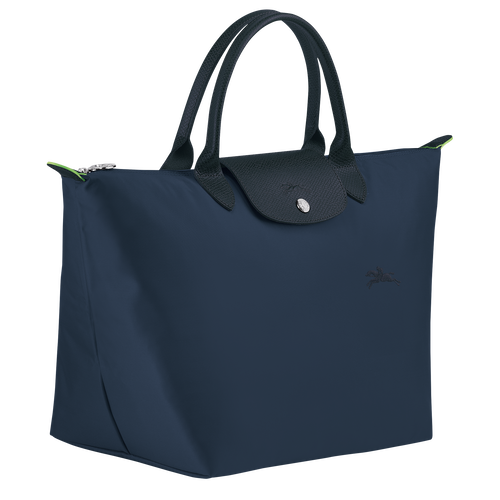 Longchamp Le Pliage Green M Vászon, Recycled canvas Kézitáska Női Kék | 37210ONEU