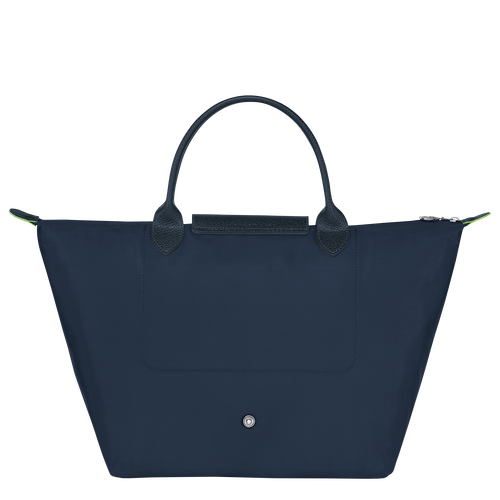 Longchamp Le Pliage Green M Vászon, Recycled canvas Kézitáska Női Kék | 37210ONEU