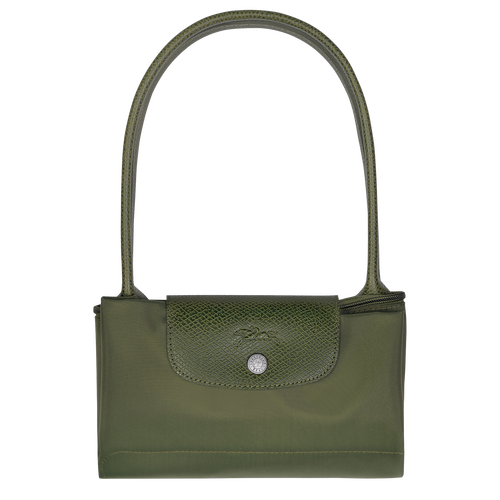 Longchamp Le Pliage Green S Vászon, Recycled canvas Válltáskák Női Zöld | 37562WVZQ