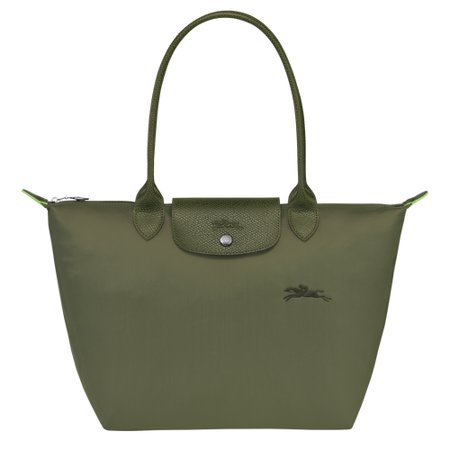 Longchamp Le Pliage Green S Vászon, Recycled canvas Válltáskák Női Zöld | 37562WVZQ