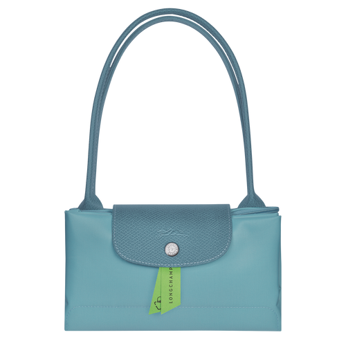 Longchamp Le Pliage Green S Vászon, Recycled canvas Válltáskák Női Kék | 47152RIJD